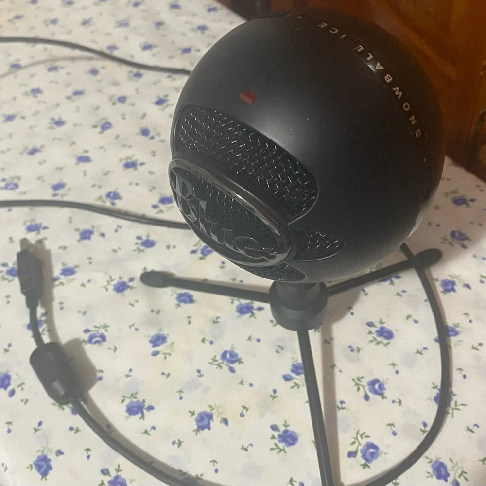 Blue Snowball iCE USB Microphone Black – Excellent Condition